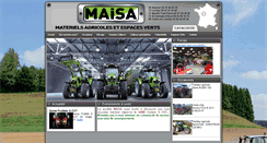 Desktop Screenshot of maisa.fr